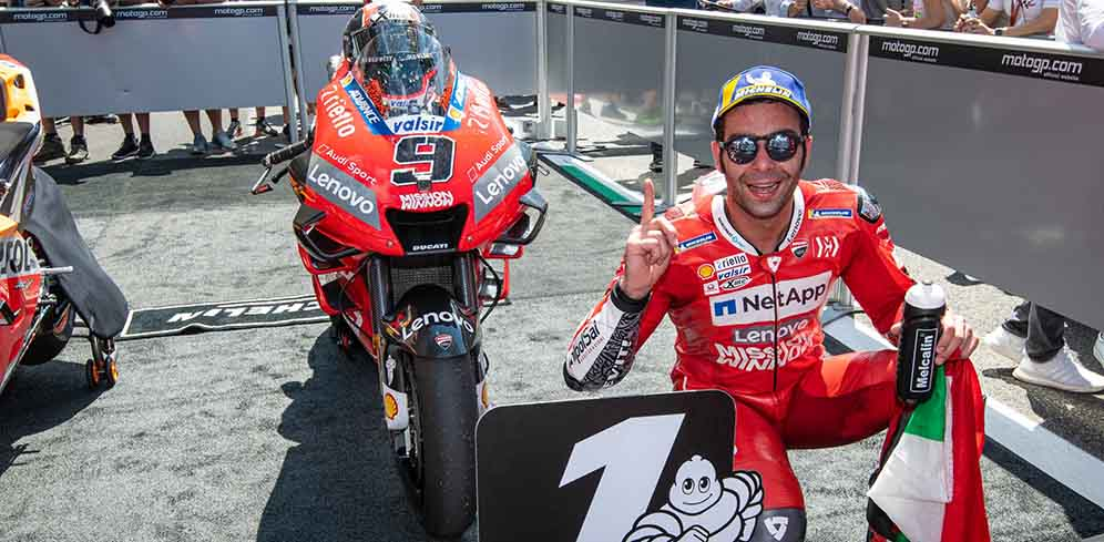 Petrucci Bantu Dovizioso di Mugello